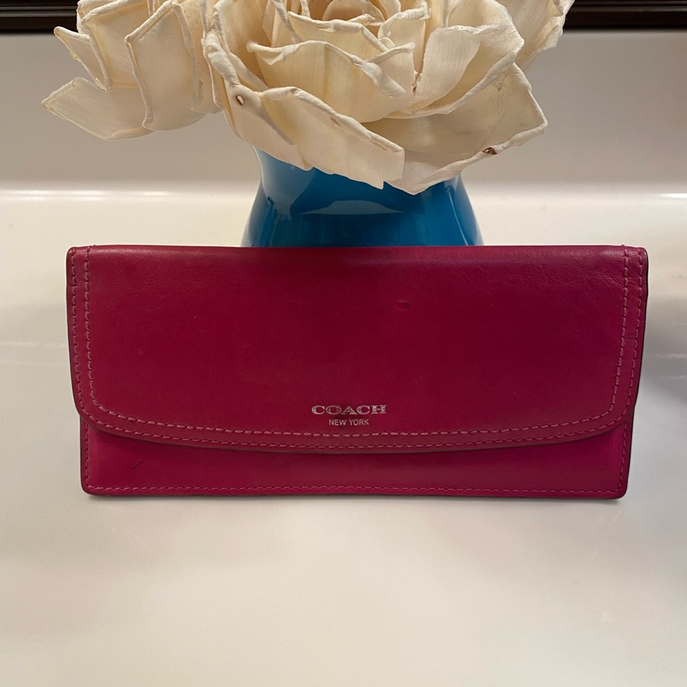 Coach flat wallet